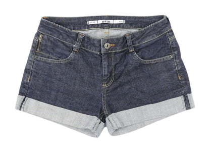 Moto Women's Blue Denim Shorts Size 10