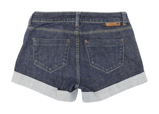 Moto Women's Blue Denim Shorts Size 10