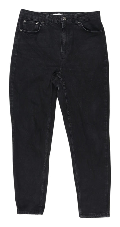 Topshop Women’s Black Straight Jeans Size 30