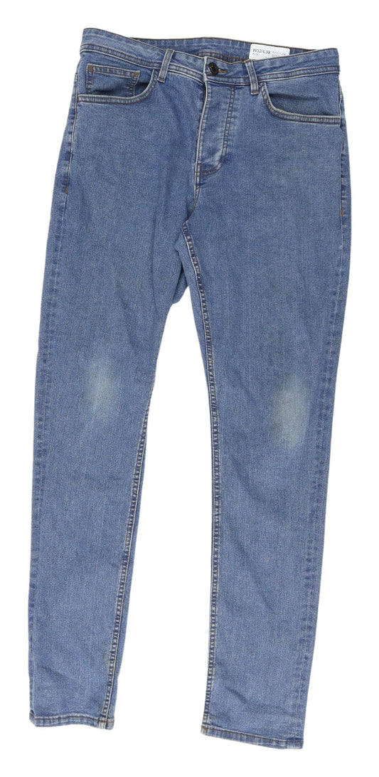 Denim Co Men's Slim Blue Jeans Size 32 - Stylish Comfort