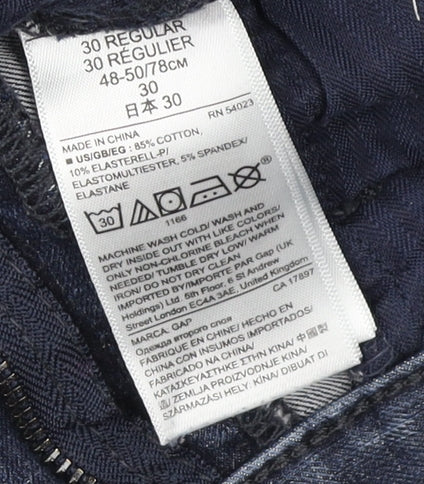 Gap Women's Blue Skinny Jeans Size M