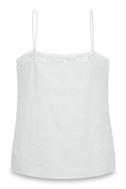 MSCH Copenhagen Womens White Camisole Top Small