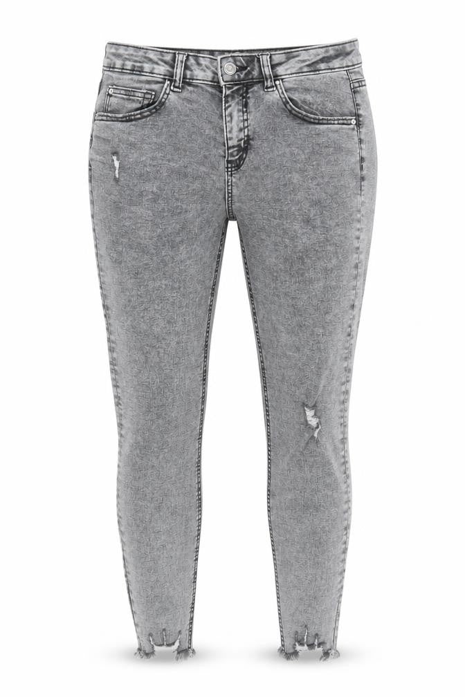Womens UK Size 12 Denim Co. Slim Fit Skinny Grey Jeans