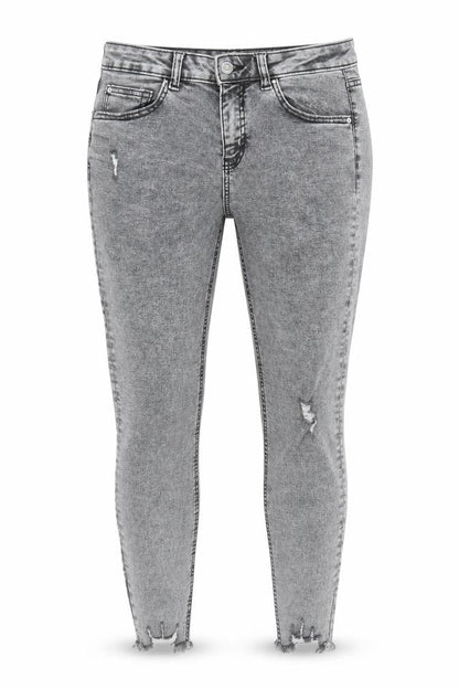 Womens UK Size 12 Denim Co. Slim Fit Skinny Grey Jeans