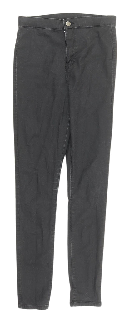 Topshop Women's Black Skinny Jeans Size 10