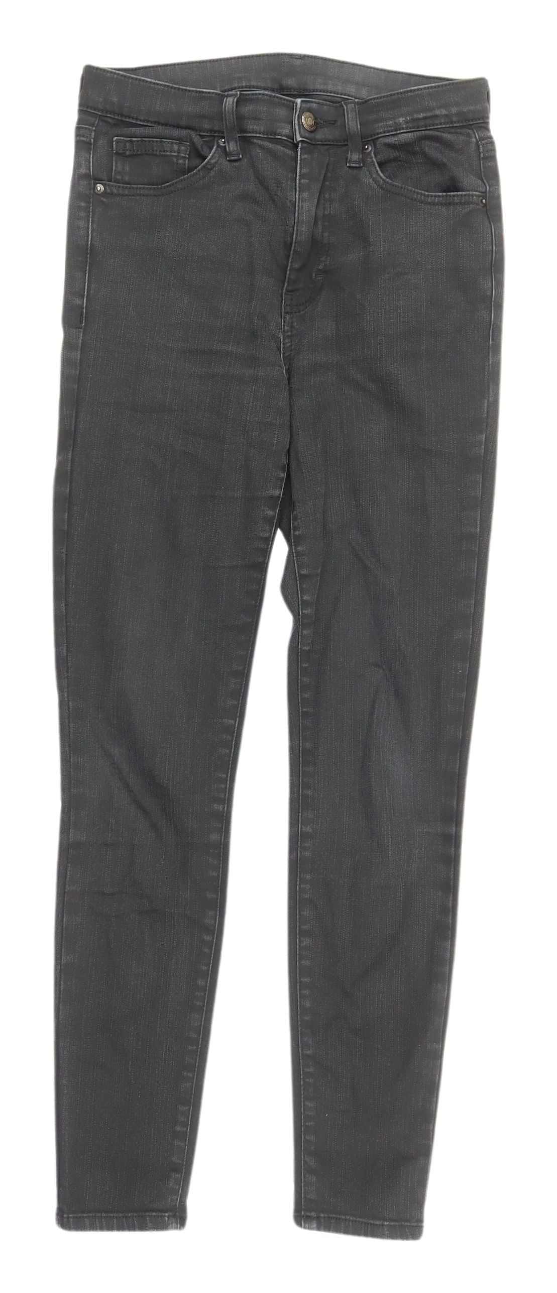 Topshop Women's Black Skinny Jeans Size 10 Slim Fit