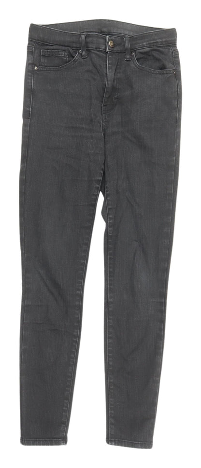 Topshop Women's Black Skinny Jeans Size 10 Slim Fit