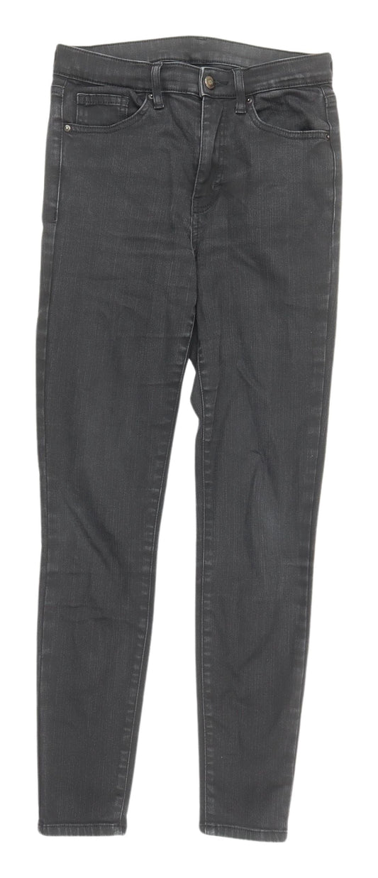 Topshop Women's Black Skinny Jeans Size 10 Slim Fit