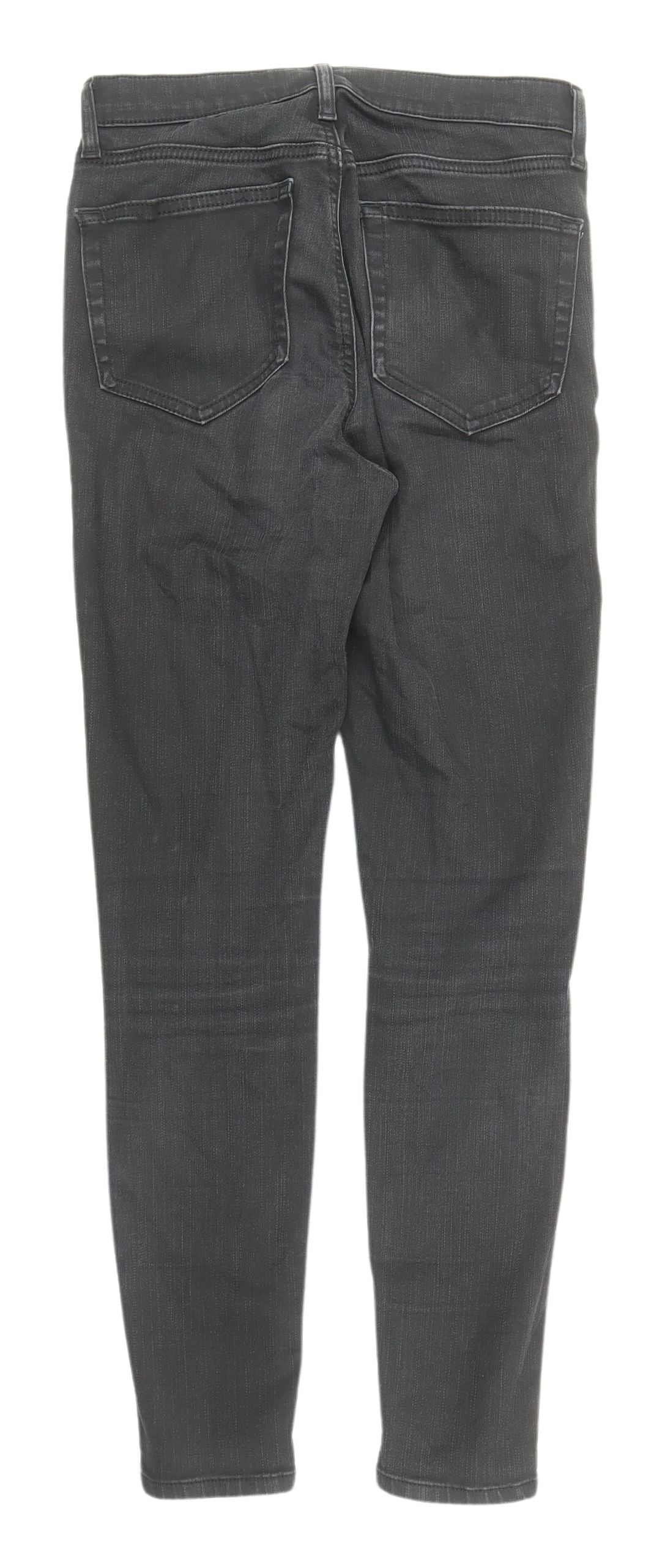 Topshop Women's Black Skinny Jeans Size 10 Slim Fit