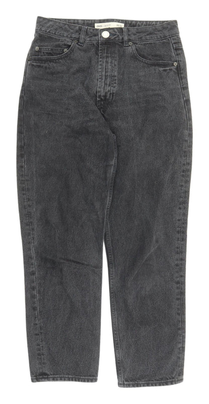 ASOS Women's Black Straight-Leg Jeans Size 8