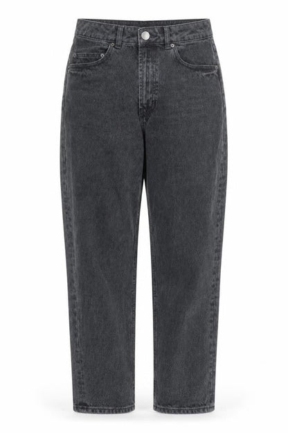 Womens UK Size 8 ASOS Regular Fit Straight Black Jeans