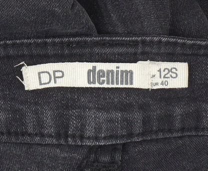 DP Women's Black Slim Straight Jeans Size 12S