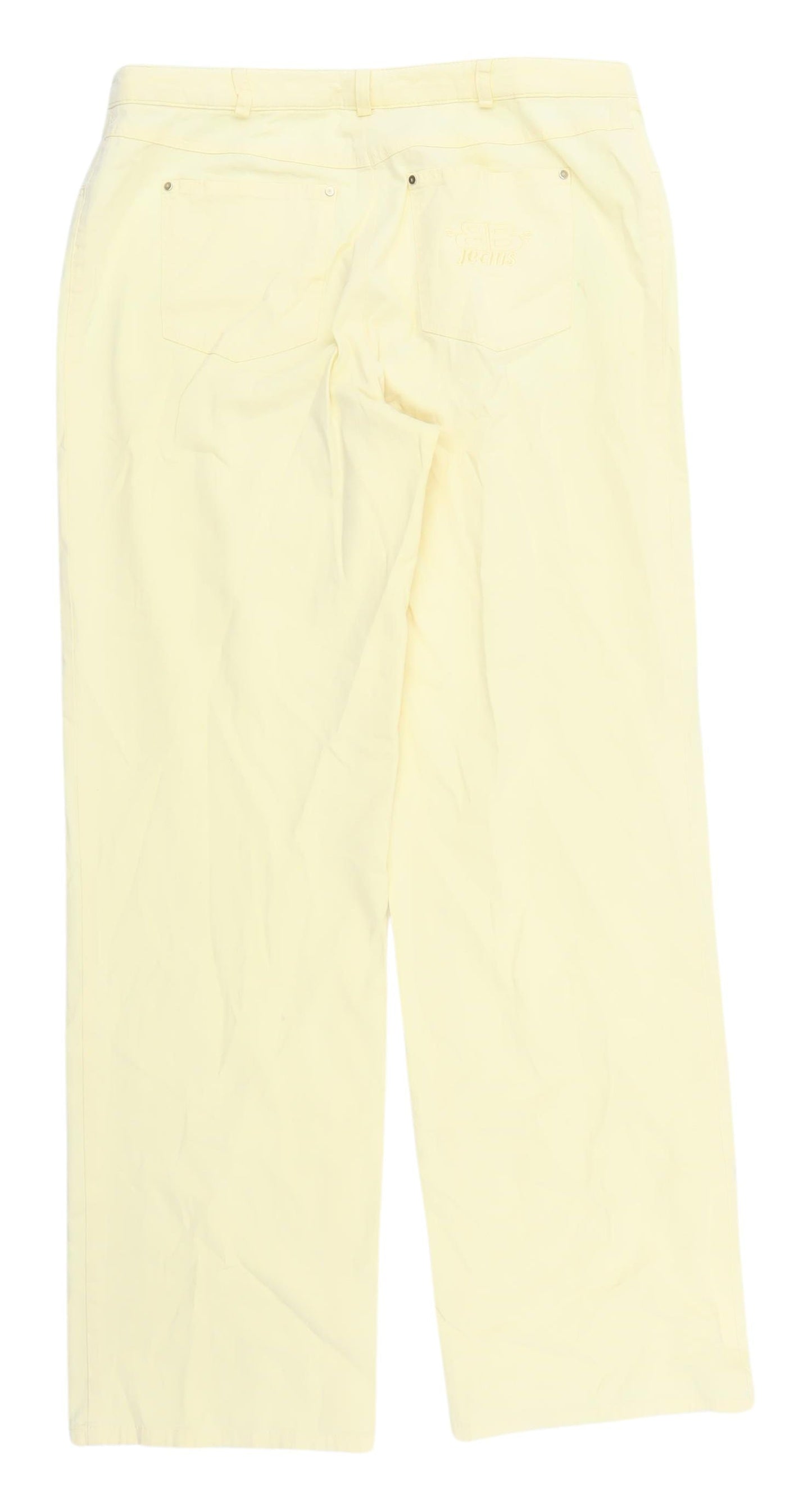 Basler Women's Ivory Straight Leg Jeans Size 14