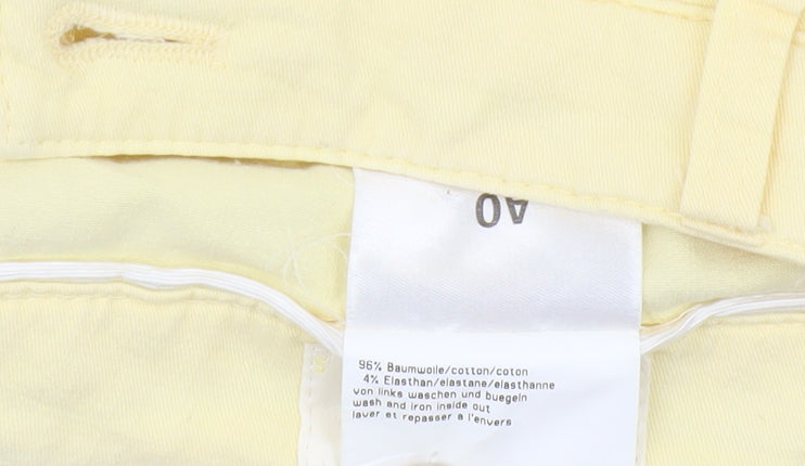 Basler Women's Ivory Straight Leg Jeans Size 14