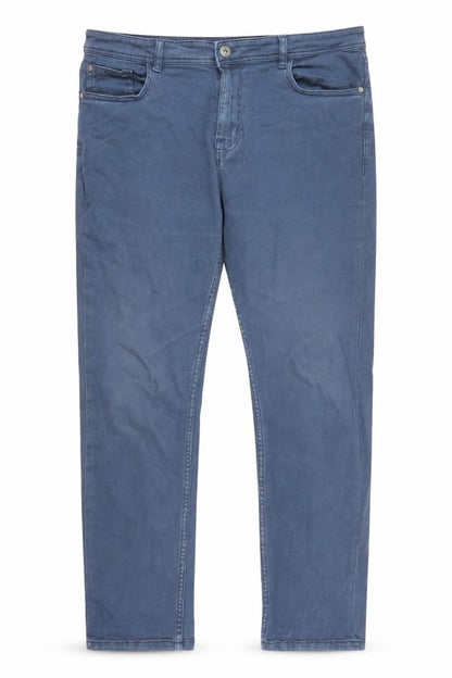 Mens UK Size 38 M&Co Slim Fit Slim Blue Jeans