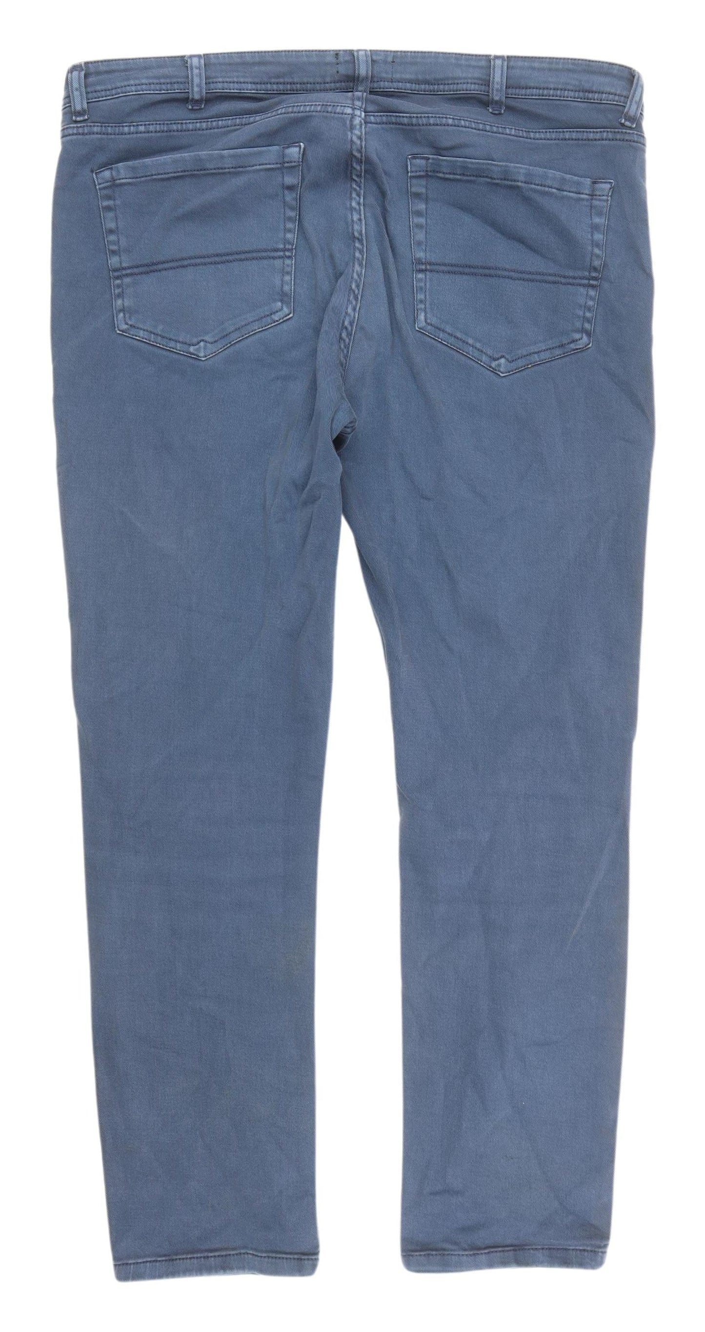 M&Co Men’s Blue Slim Fit Jeans Size 38