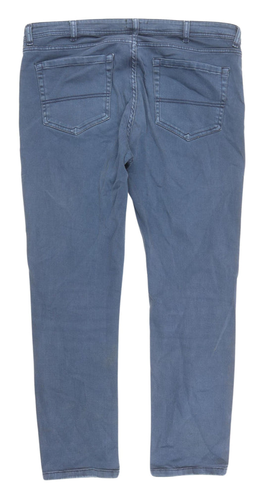 M&Co Men’s Blue Slim Fit Jeans Size 38