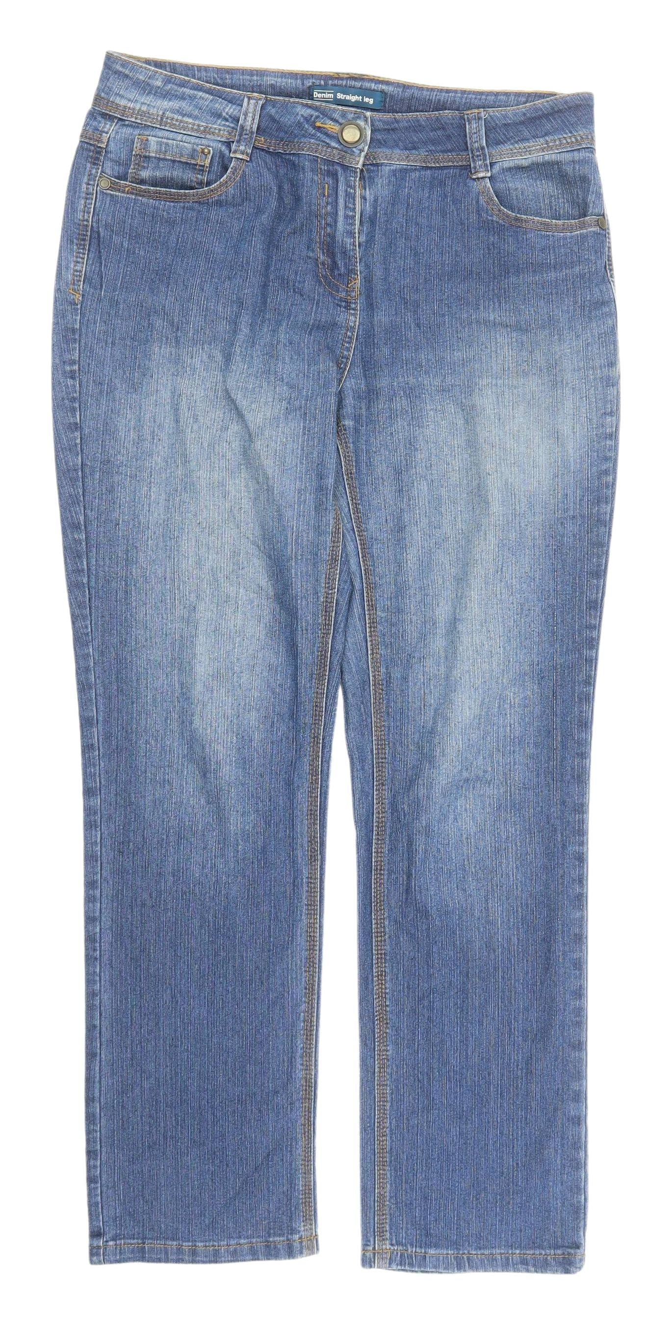 BHS Women’s Blue Straight Jeans Size 12