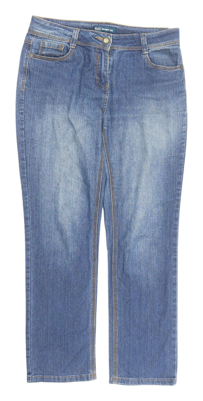 BHS Women’s Blue Straight Jeans Size 12