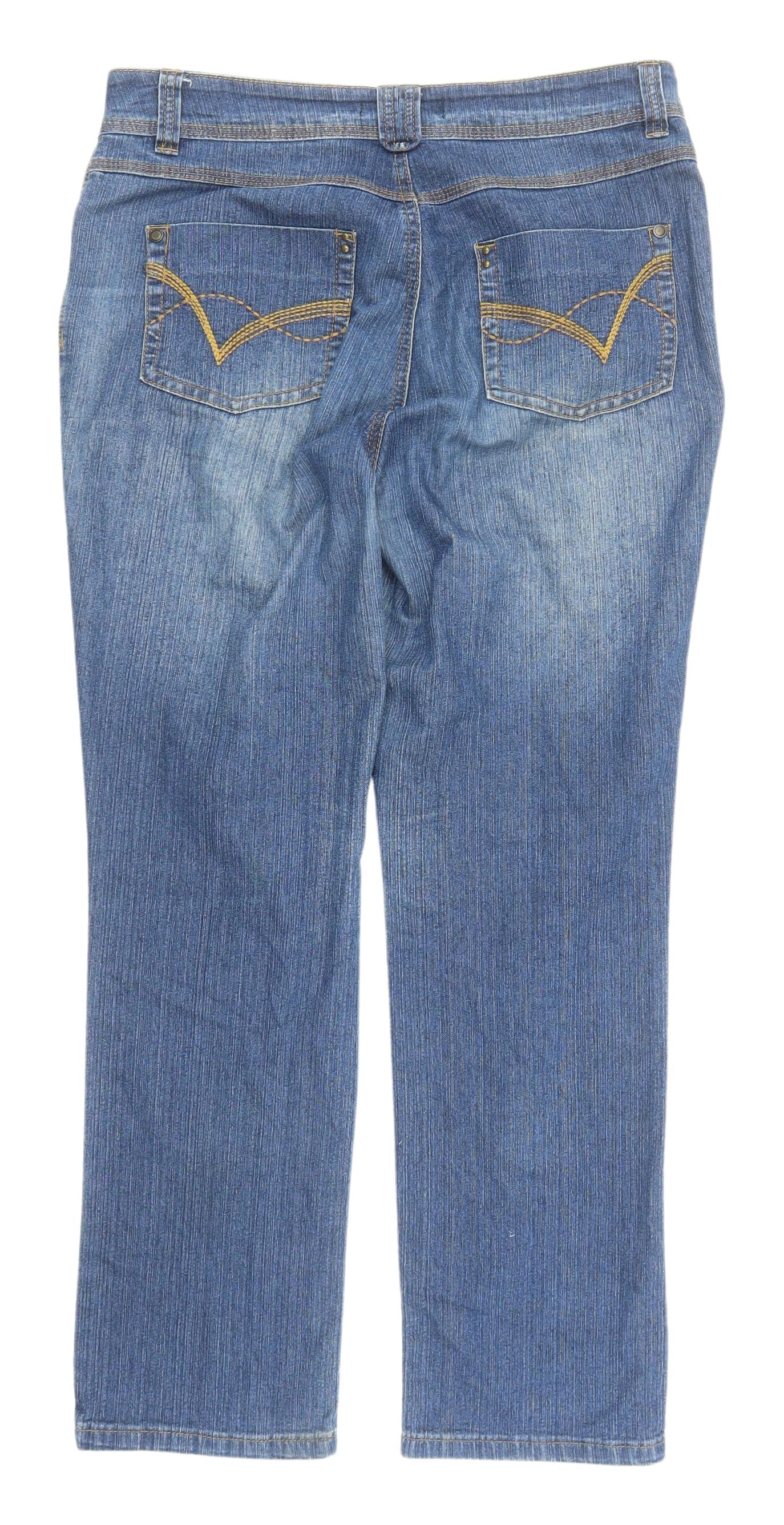 BHS Women’s Blue Straight Jeans Size 12