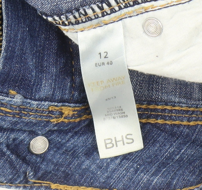 BHS Women’s Blue Straight Jeans Size 12