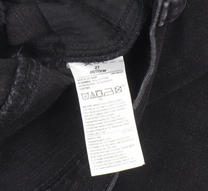 GAP Women's Black Distressed Skinny Jeans Size 6