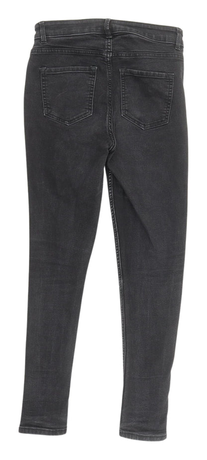 Womens UK Size 8 Marks and Spencer Regular Fit Skinny Black Jeans