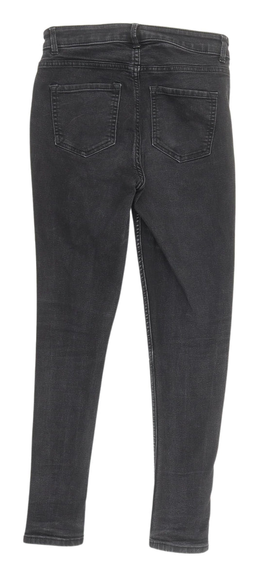 Womens UK Size 8 Marks and Spencer Regular Fit Skinny Black Jeans
