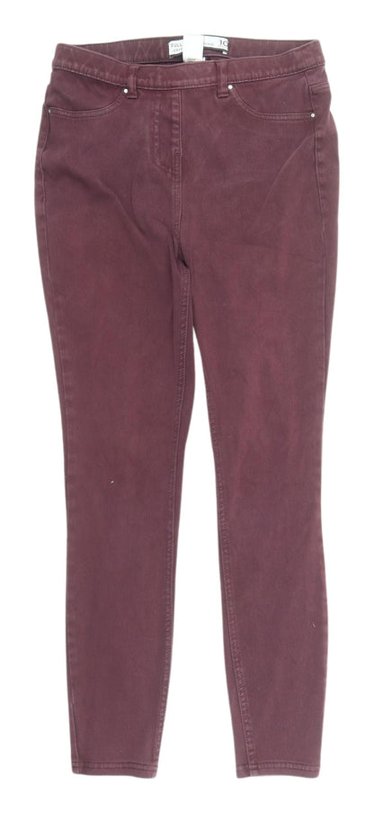 Next Women's Purple Jegging Regular Fit Jeans Size 10