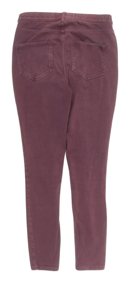 Next Women's Purple Jegging Regular Fit Jeans Size 10