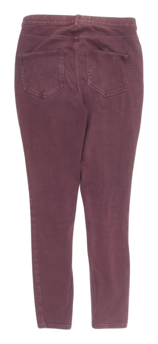Next Women's Purple Jegging Regular Fit Jeans Size 10