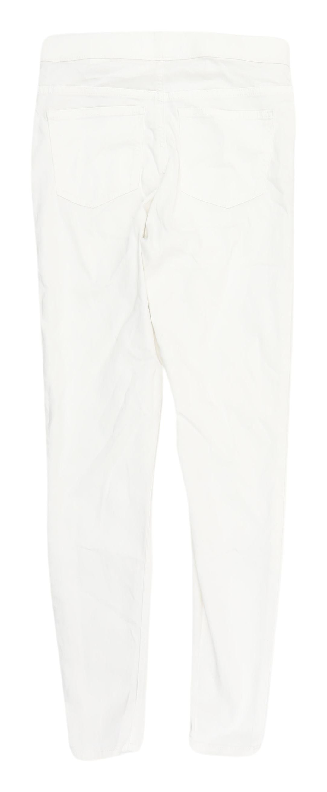 Womens UK Size 8 Marks and Spencer Regular Fit Jegging White Jeans