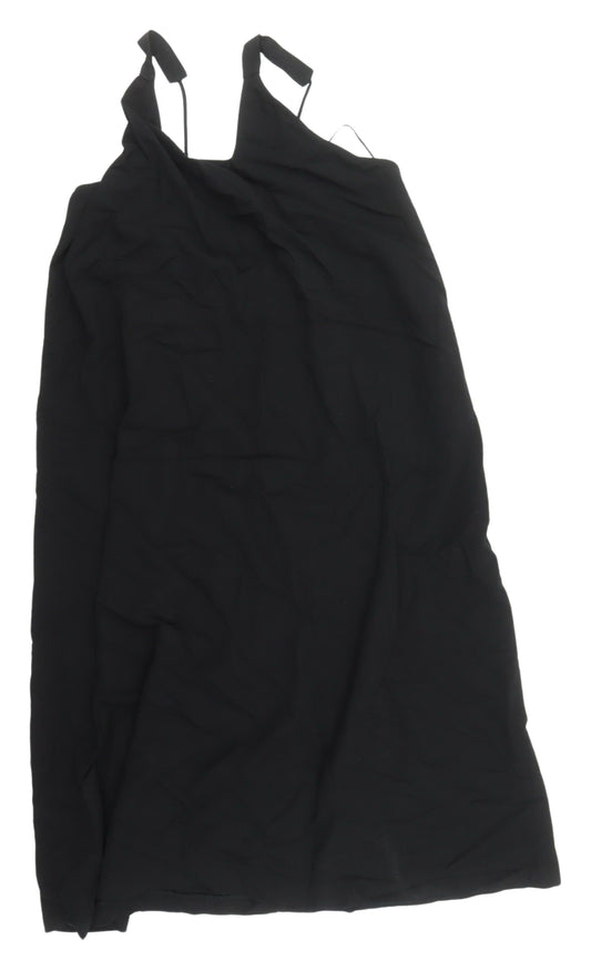 Zara Women's Black Sleeveless Strappy Dress Size 6