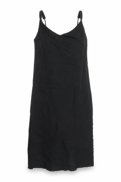 Zara Women's Black Sleeveless Strappy Dress Size 6