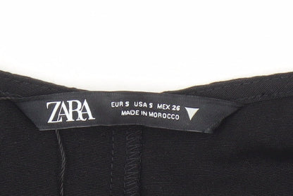 Zara Women's Black Sleeveless Strappy Dress Size 6