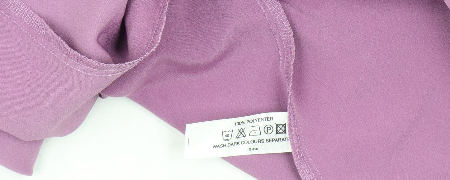 Holmeswood Women's Purple Button-Up Shirt - Size 18