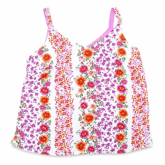 Womens UK Size 18 Bonmarché Multicoloured Camisole Tank