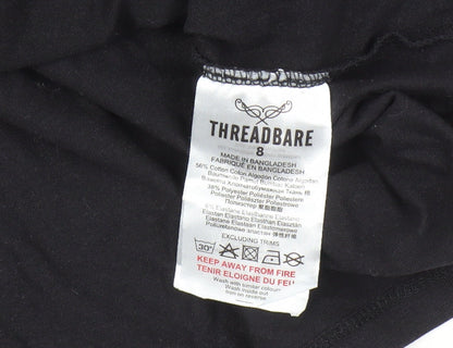 Threadbare Black Women's Swing Dress Size 8