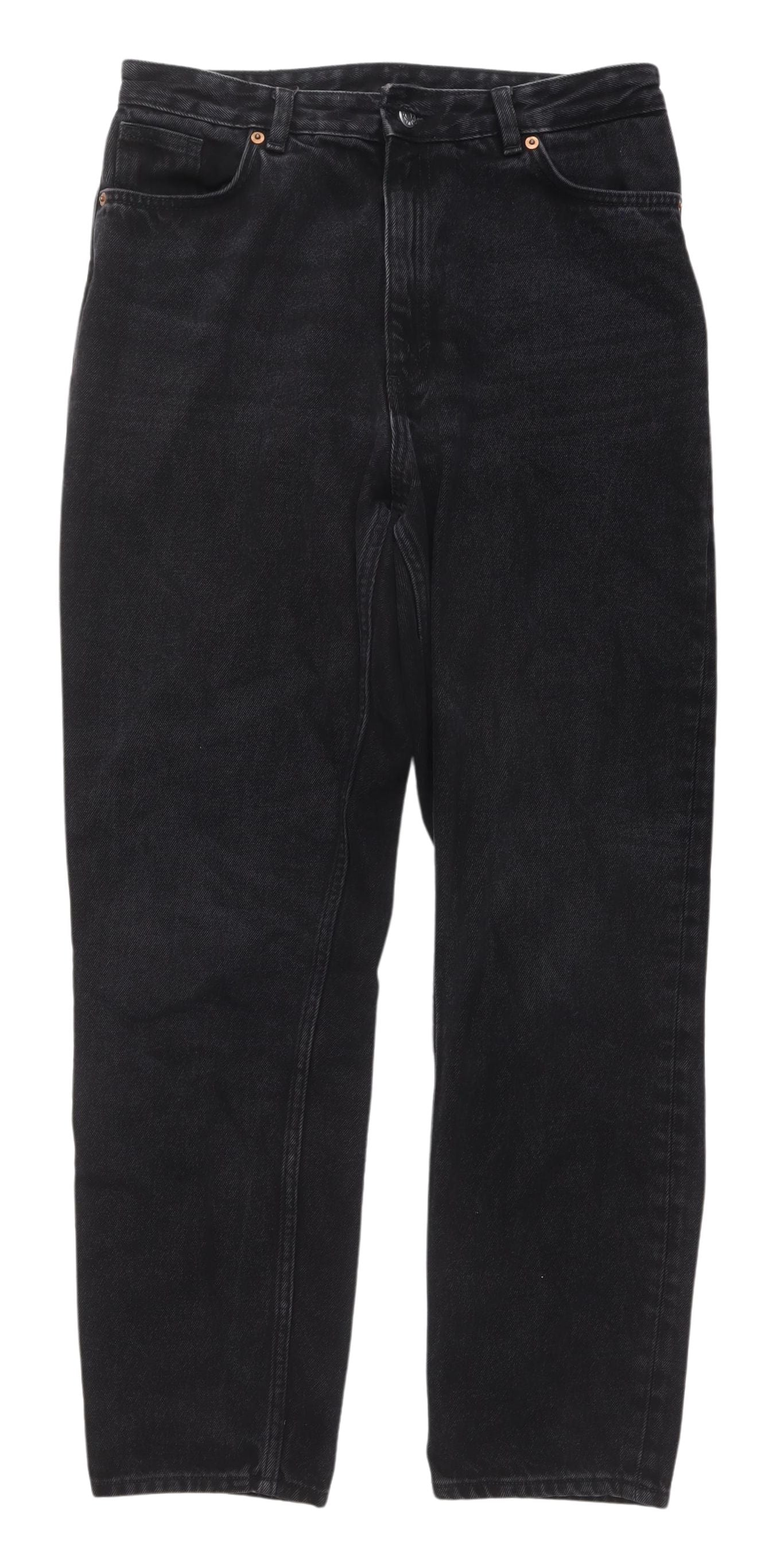 Monki Black Straight Fit Women's Jeans Size 12