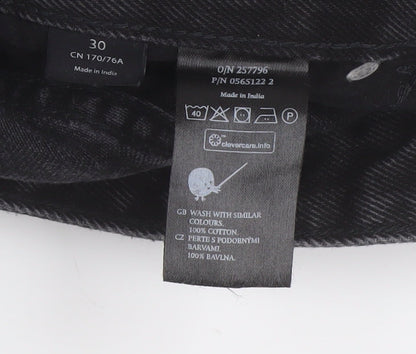 Monki Black Straight Fit Women's Jeans Size 12