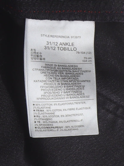 Gap Men's Black Ankle Jeans Size 12