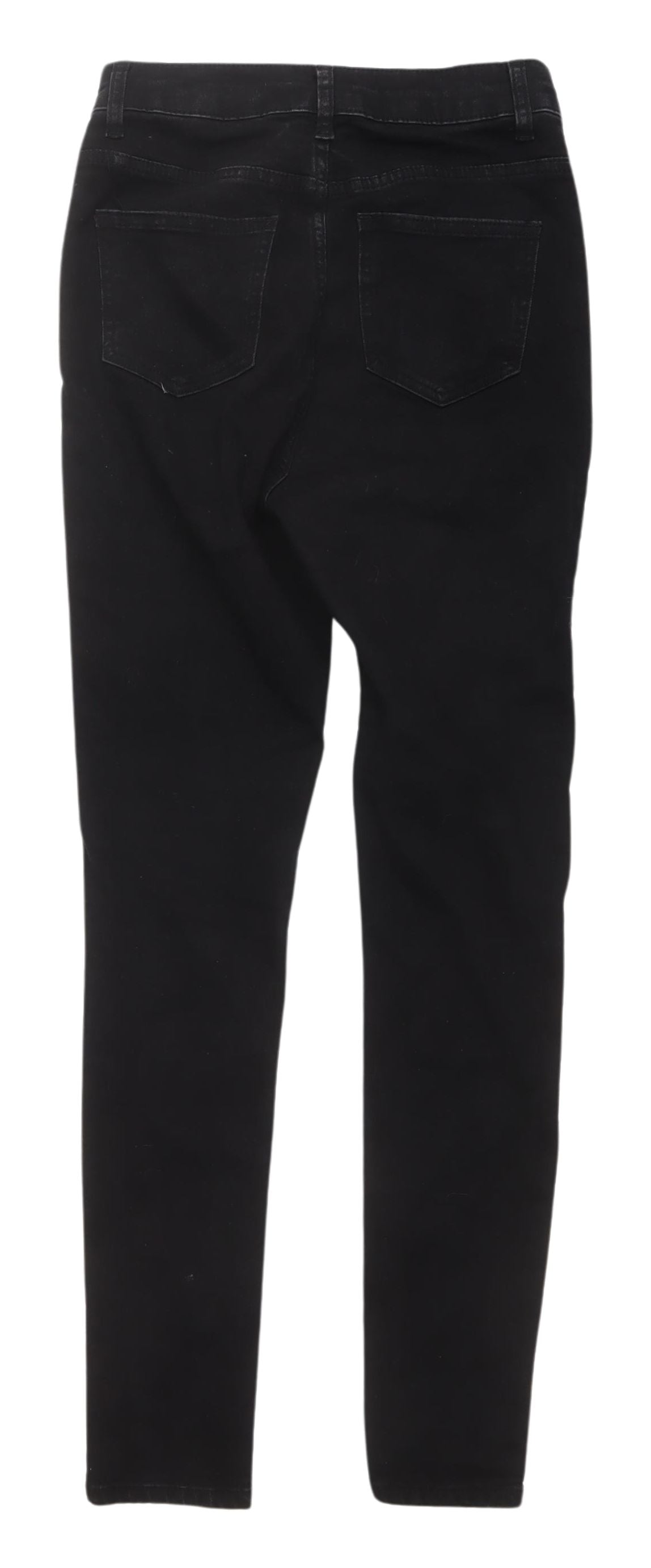 PrettyLittleThing Women's Black Skinny Jeans Size 8