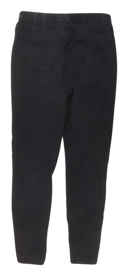 Womens UK Size 10 Papaya Slim Fit Jegging Black Jeans