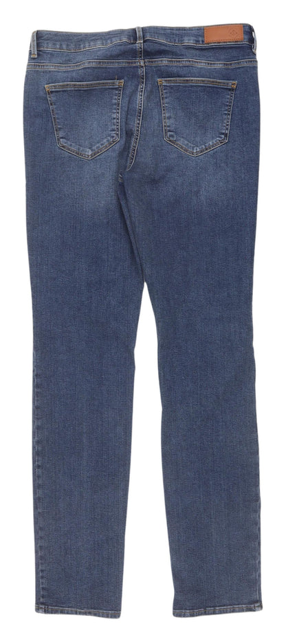 Vero Moda Men's Straight Blue Denim Jeans