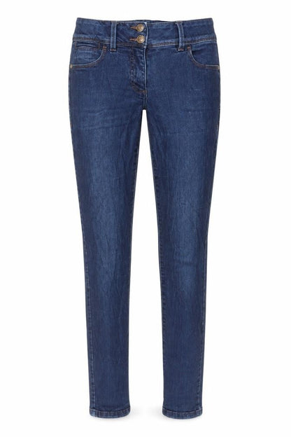 Womens UK Size 10 NEXT Slim Fit Skinny Blue Jeans