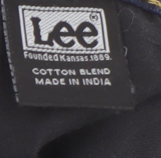 Lee Men's Blue Denim Straight Jeans Size 32/34