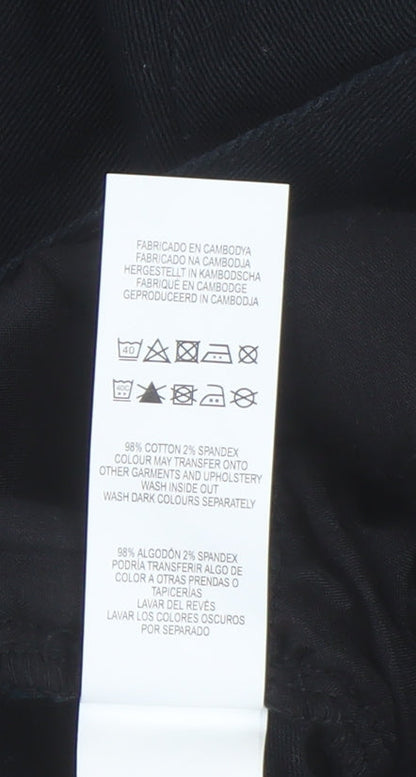 Denim Co. Men's Black Skinny Jeans Size 32