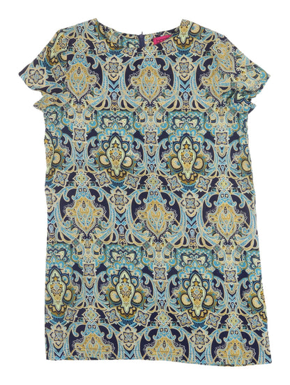 Boohoo Women's Multicoloured Paisley T-Shirt, Size 8