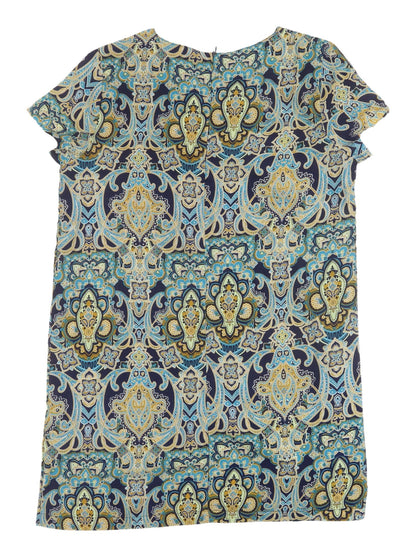 Boohoo Women's Multicoloured Paisley T-Shirt, Size 8