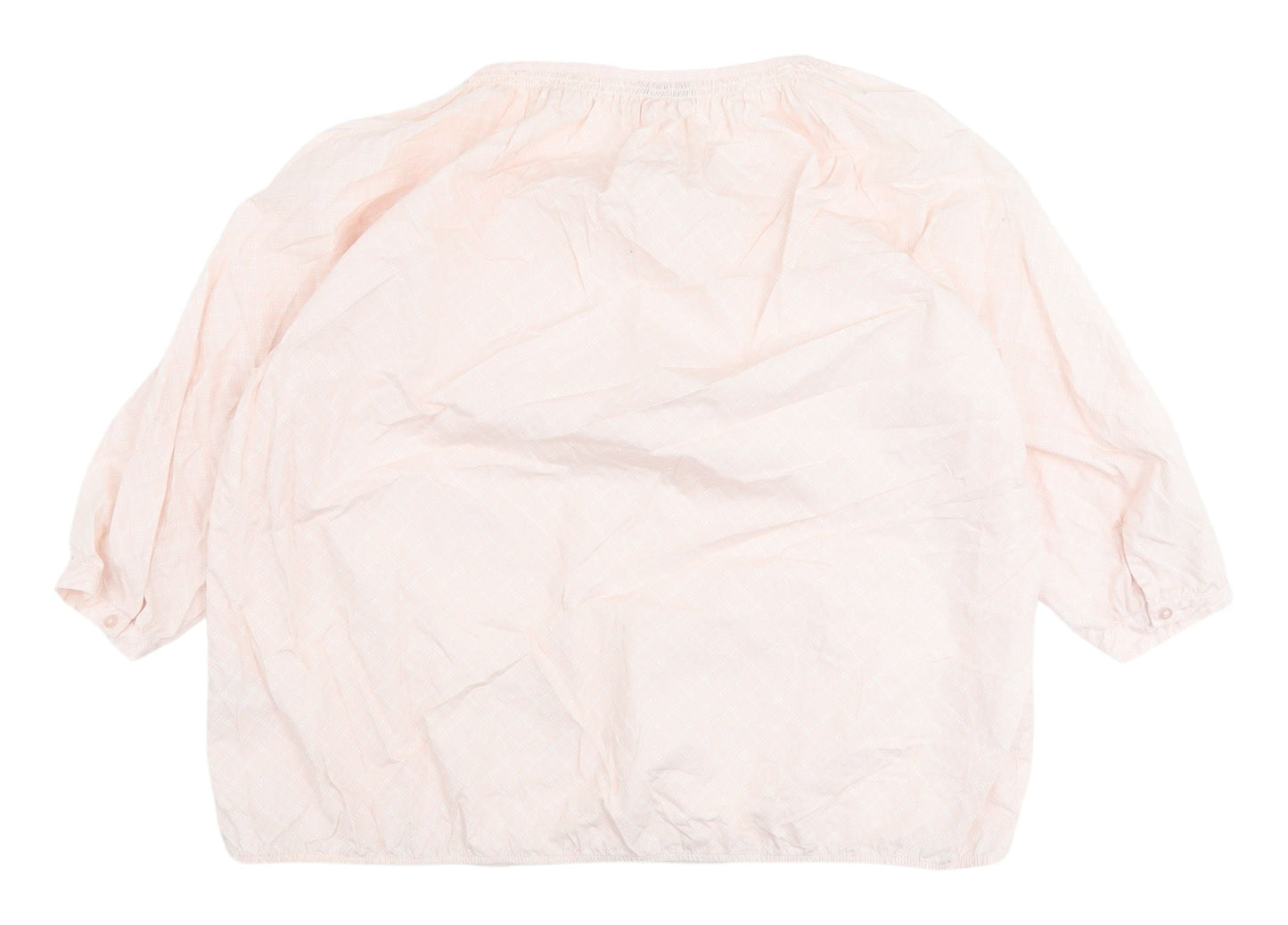 Tchibo Women's Pink Cotton Blouse Size 20